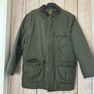 Vintage St.Johns Bay Mens Quilted lined heavy Jacket size XLT